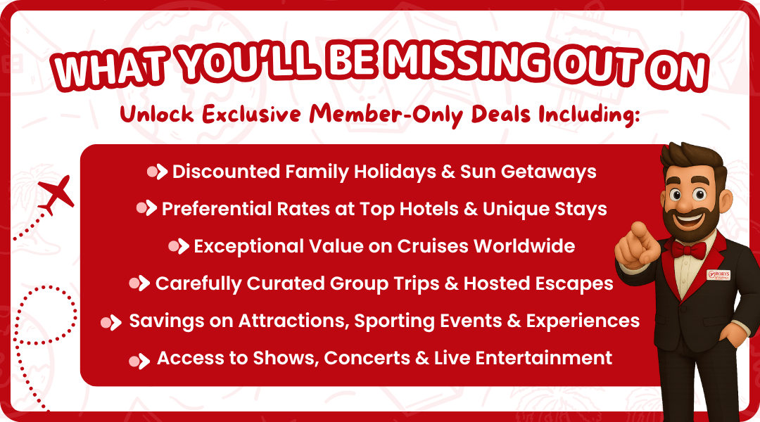 Don't miss out on amazing travel deals and exclusive offers - Click to view our website